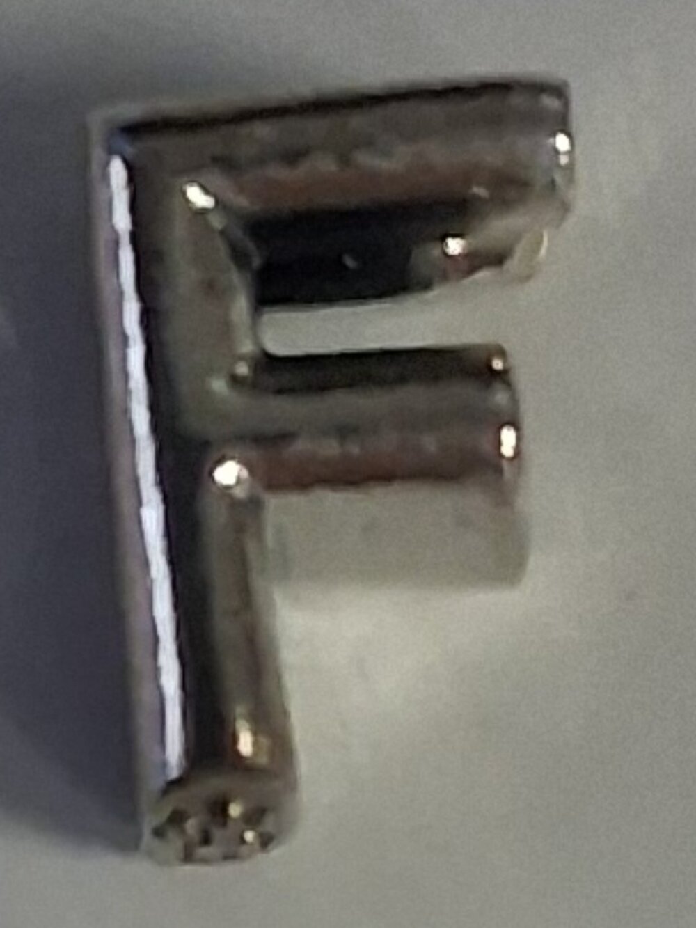 Pandora Letter F Alphabet Charm (Style 797460)